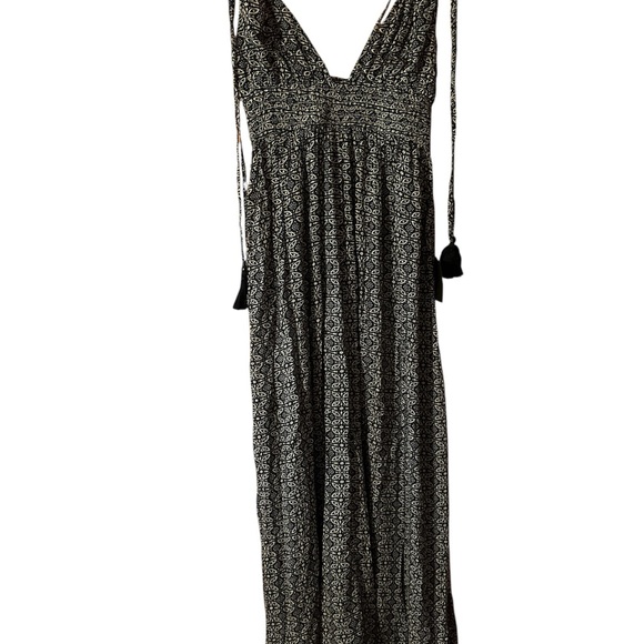 Lulu's Elegant Black and White Maxi Dress - Picture 1 of 5
